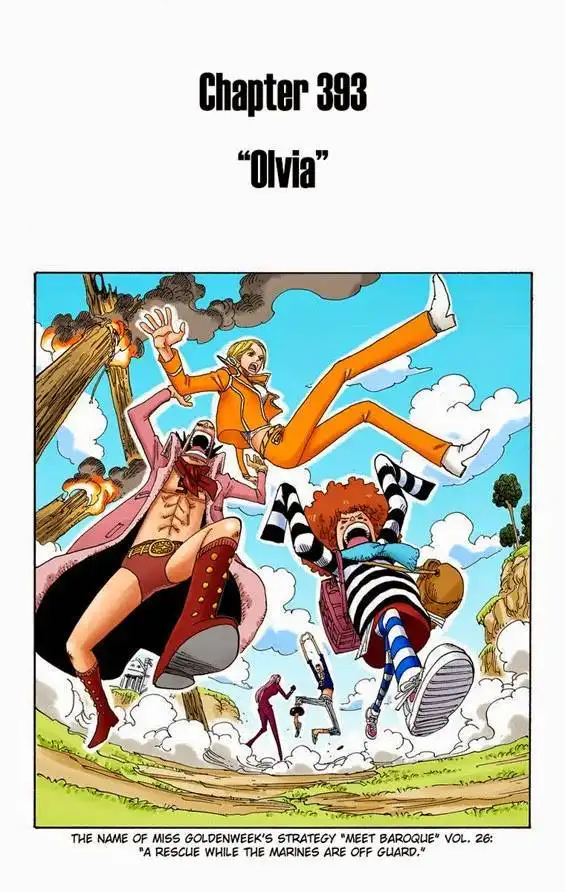 One Piece - Digital Colored Comics Chapter 393 2